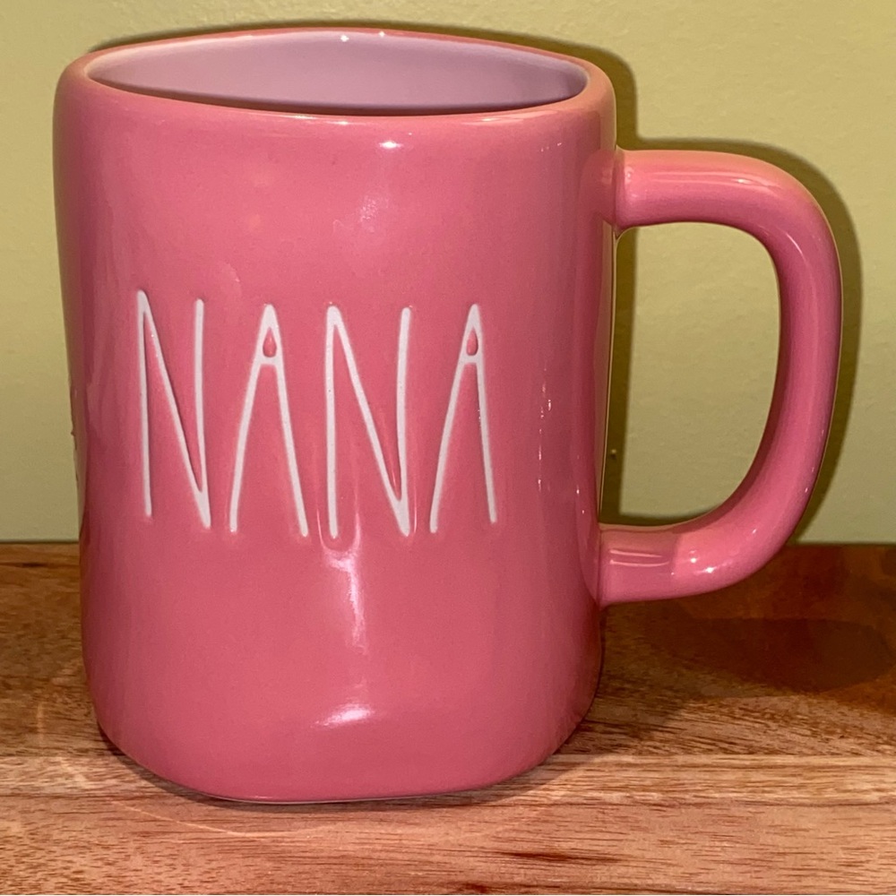 Rae Dunn NANA Mug Hot Pink